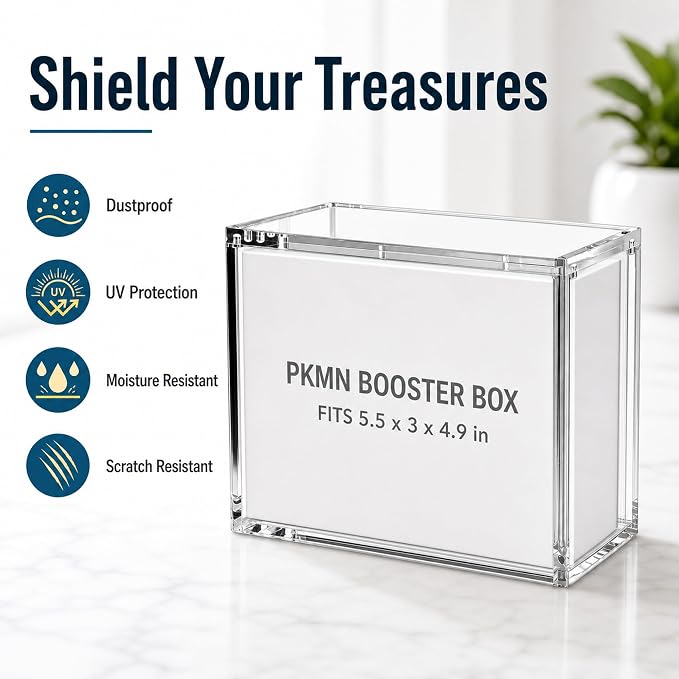Booster Box Protective Acrylic Case