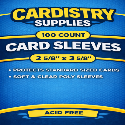 1000 Count Clear Card Sleeves